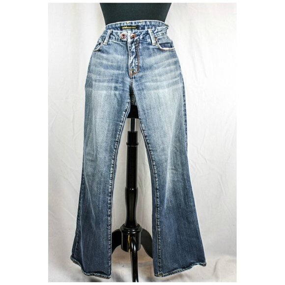 Anoname Jeans Boot Cut A Pocket Size 31 - Picture 1 of 3